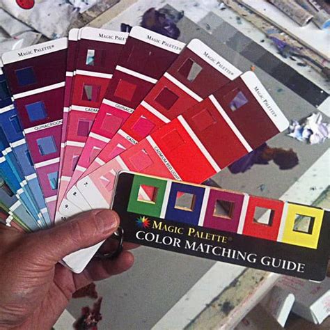 Discovering New Color Inspirations with the Magic Palette Color Matching Guide